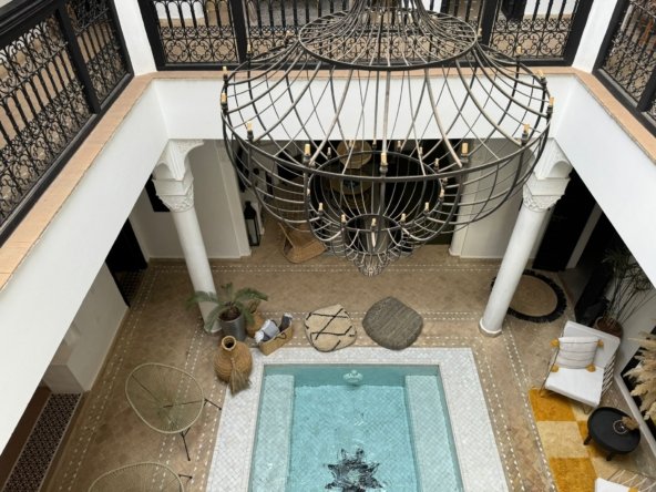 Riad dans la Kasbah – 5 chambres – 2 bassins