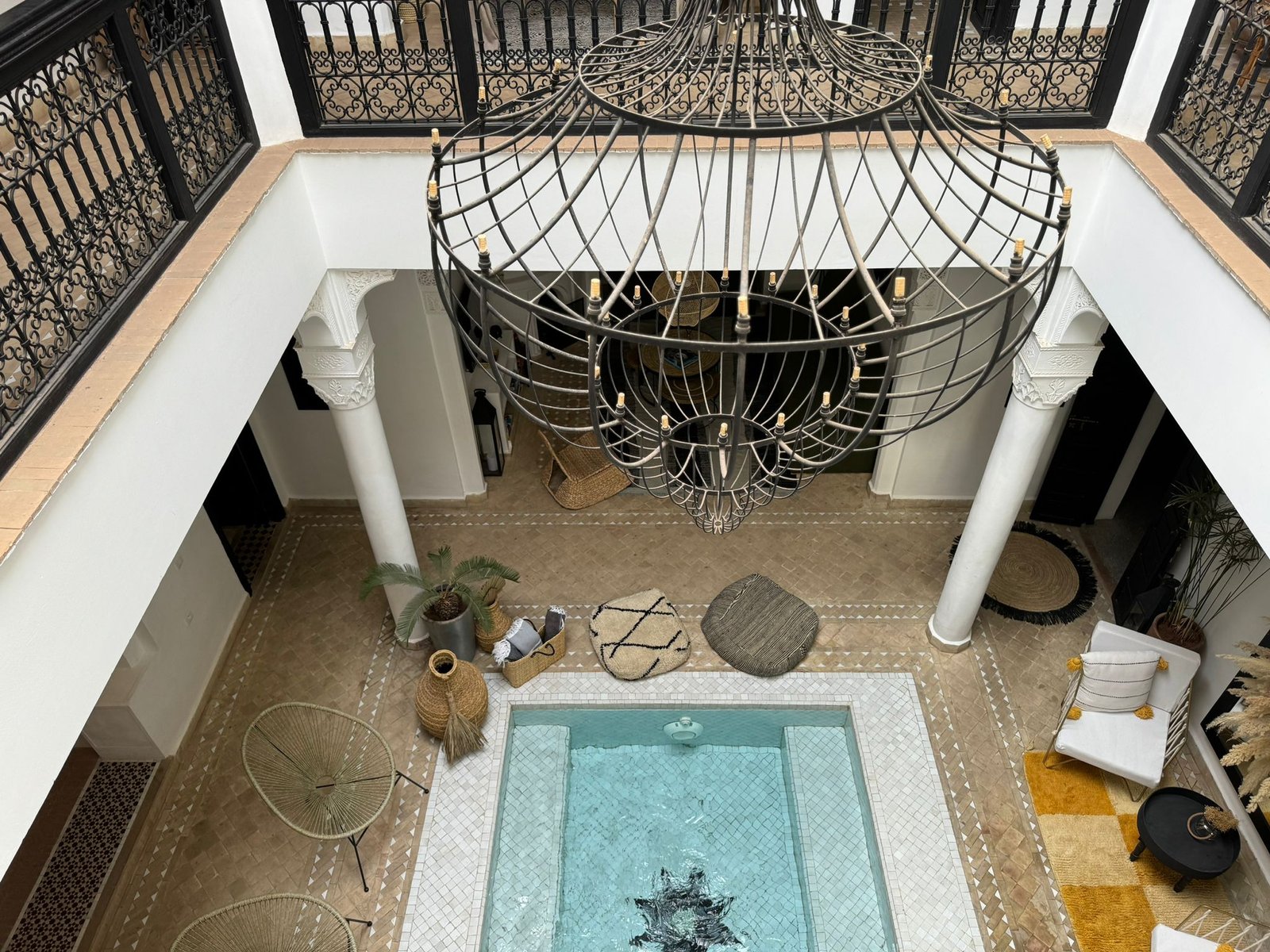 Riad dans la Kasbah – 5 chambres – 2 bassins