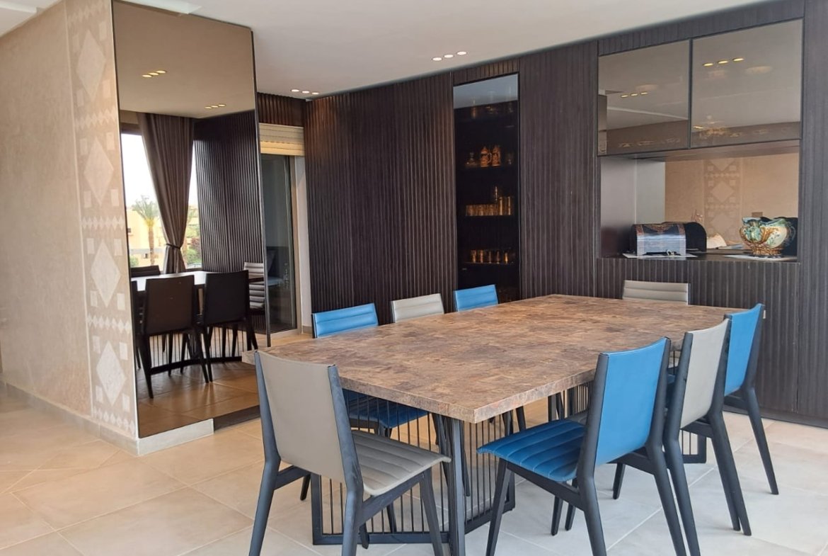 appartement duplex prestigia marrakech vente 173m