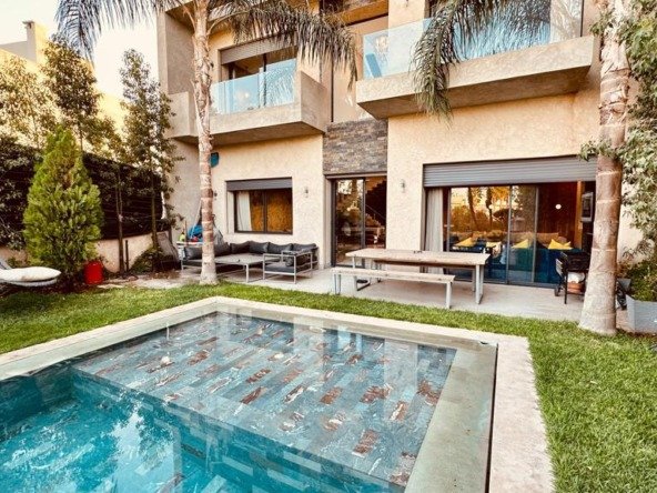 villa 4 chambres piscine golf argan