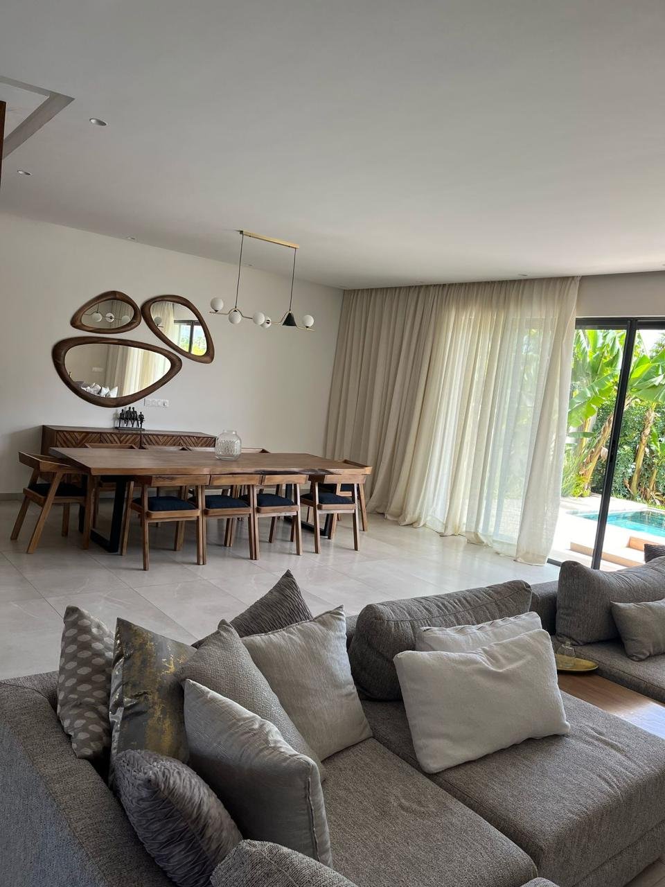 villa 5 suites piscine sauna golf argan