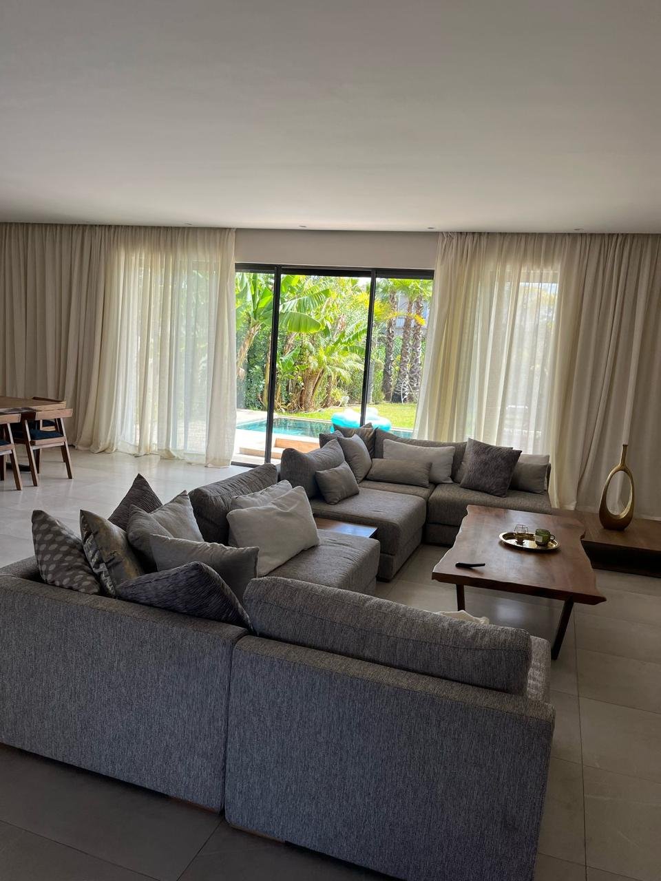 villa 5 suites piscine sauna golf argan